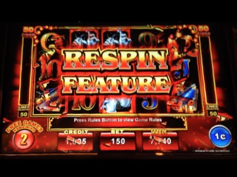 Cash respin slot games